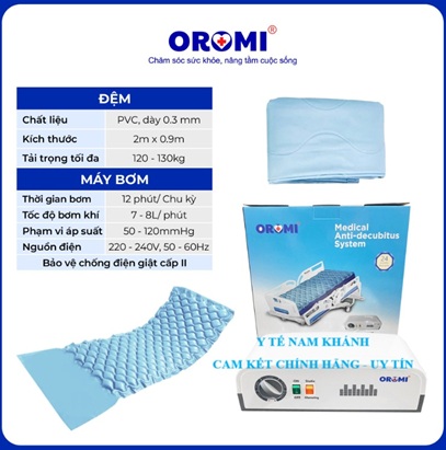 Đệm hơi chống loét Oromi HF608