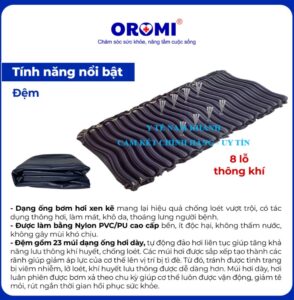 HF6001 - Đệm Hơi Chống Loét Có Thông Khí