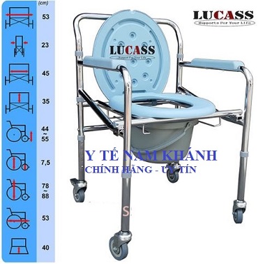ghê bô vệ sinh Lucass G969
