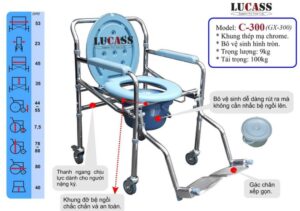 Ghế bô Lucass GX-300