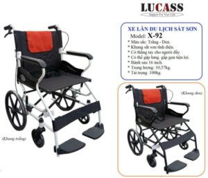 Xe lăn du lịch Lucass X92