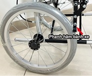 Xe lăn hợp kim nhôm Lucass X-200